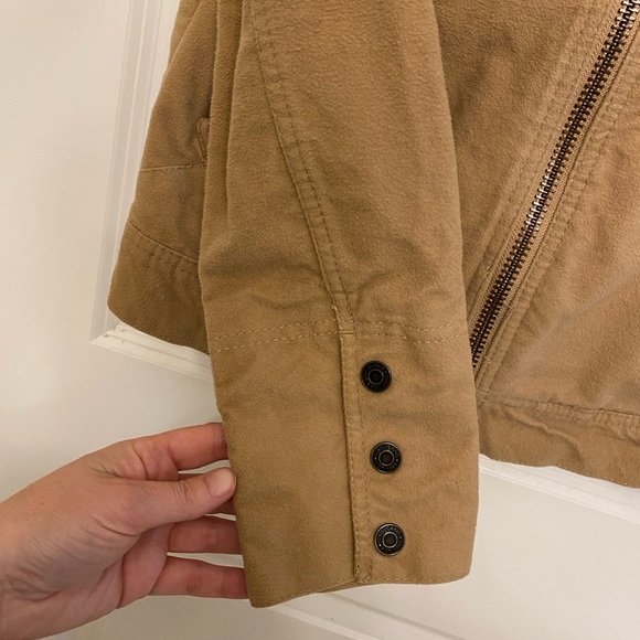 Gap Brushed Cotton Jacket Women’s Size Medium - Picture 3 of 7